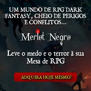 Banner Merlot Negro Rpg Clube Dos Taberneiros Mestre Charles Correa